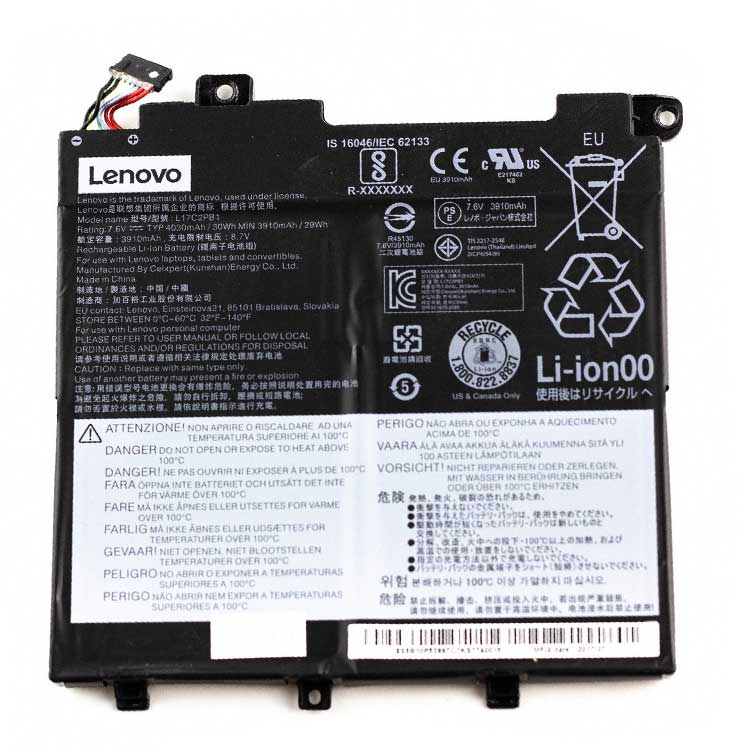L17C2PB2 Lenovo batterijen/45N1750/dell laptop batterijen/lenovo batterijen/SB10K97647/batterijen nieuw in 2024