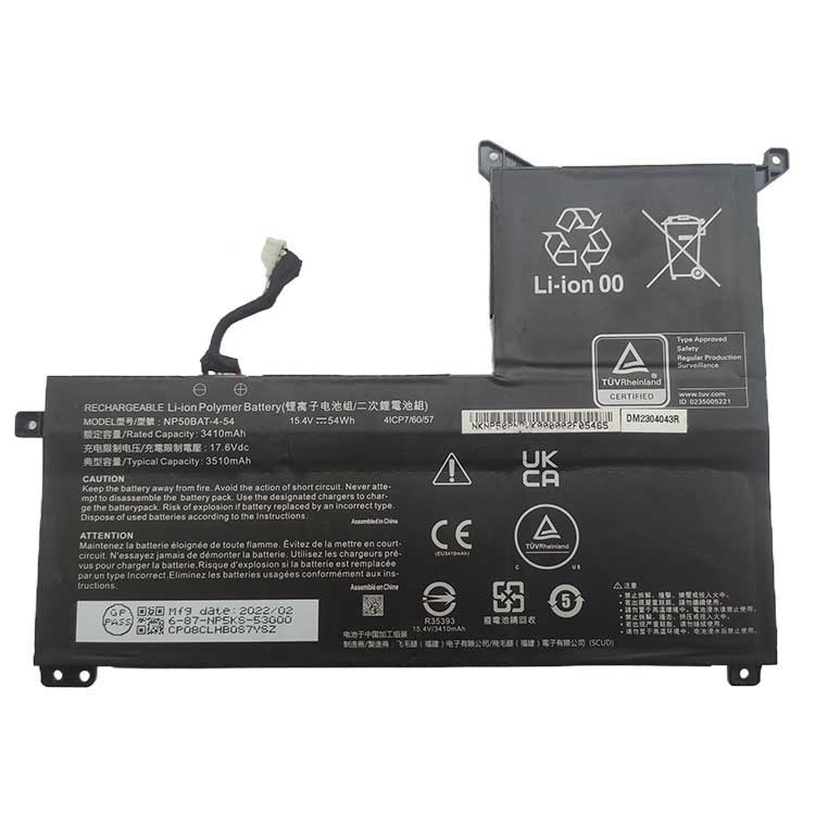 NP50BAT-4-54 Lenovo batterijen/45N1750/asus laptop adapter/dell laptop adapter/batterijen nieuw in 2024