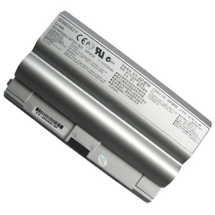 SONY VGN-FZ150E/B VGP-BPS8
																		 laptop batterij