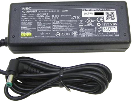 日本電気・NEC ADP68ノートPC用ACアダプター 