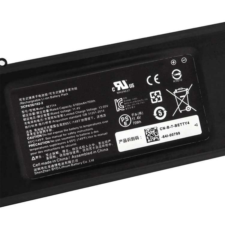 RAZER RZ09-01952E72 batería