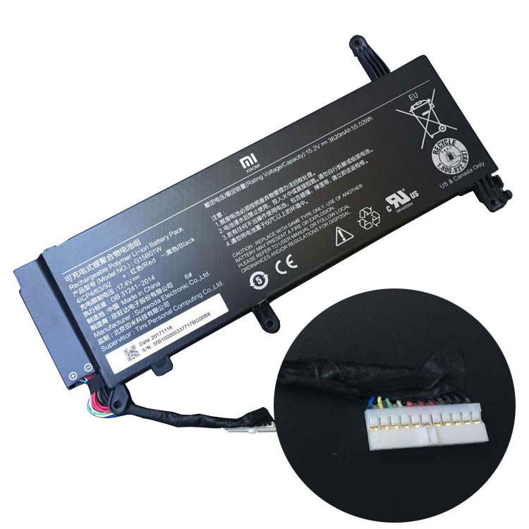 XIAOMI TM1801 batería