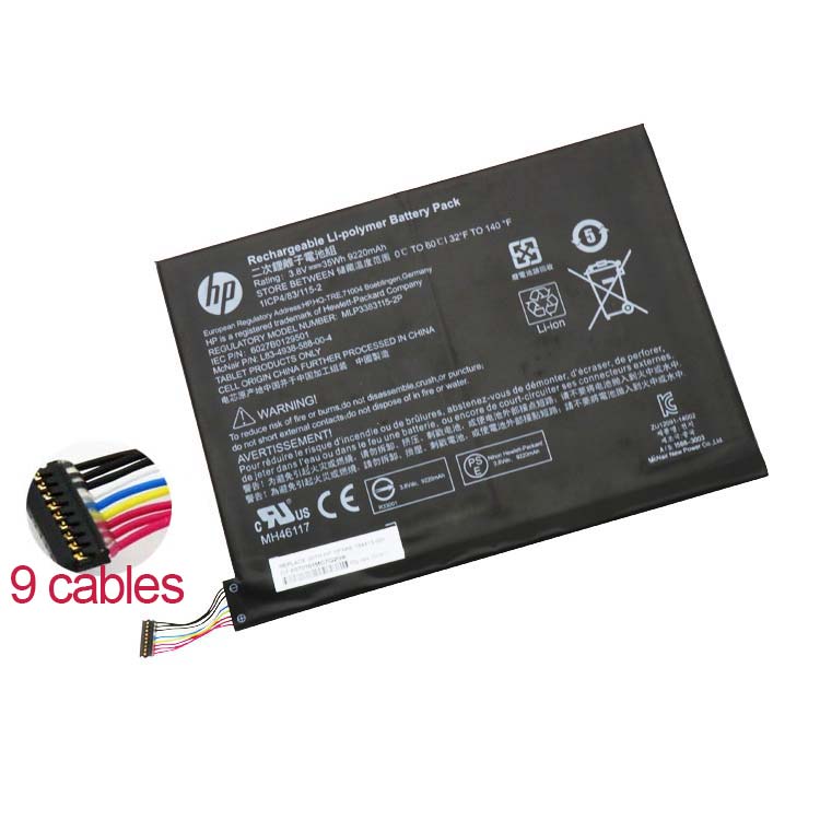 HP 1ICP4/83/115-2Tablet PCバッテリー