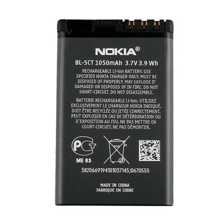 NOKIA  BL-5CT  1050MAH/3.9WHノートPCバッテリー