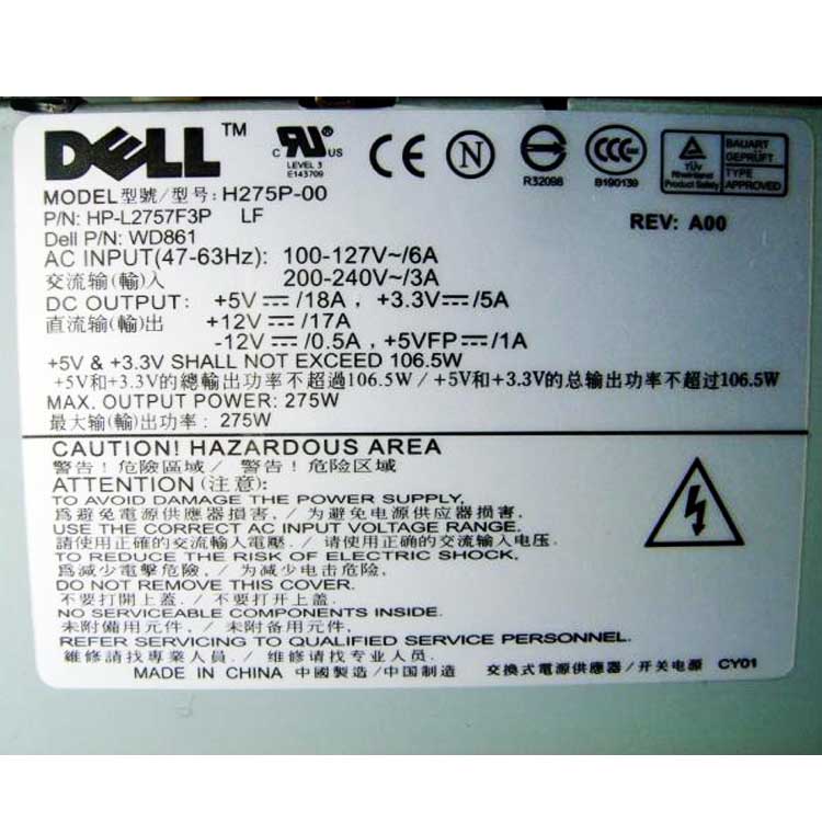 Dell Dimension 9200C adaptador